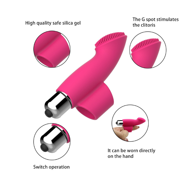 Amoura G-Spot & Clitoral Finger Vibrator, 10 Frequencies, Waterproof – personal massager
