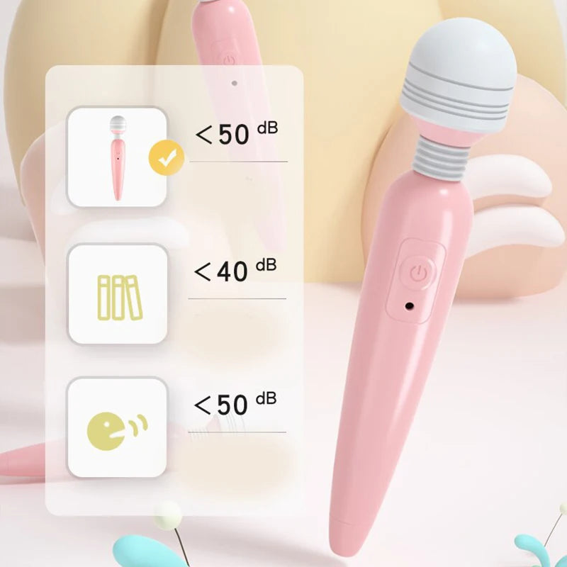 Amoura Clitoral & Vaginal Vibrator, Personal Massager, Multi-Speed Vibrating, Women's, Silicone, Waterproof – personal massager