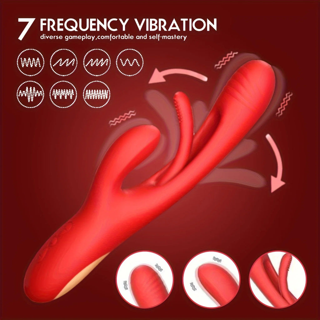 Amoura Clitoral & G-Spot Vibrator, Personal Massager, Tapping & Suction, Women's, Remote Control, Medical-Grade Silicone, Waterproof – suction vibrator