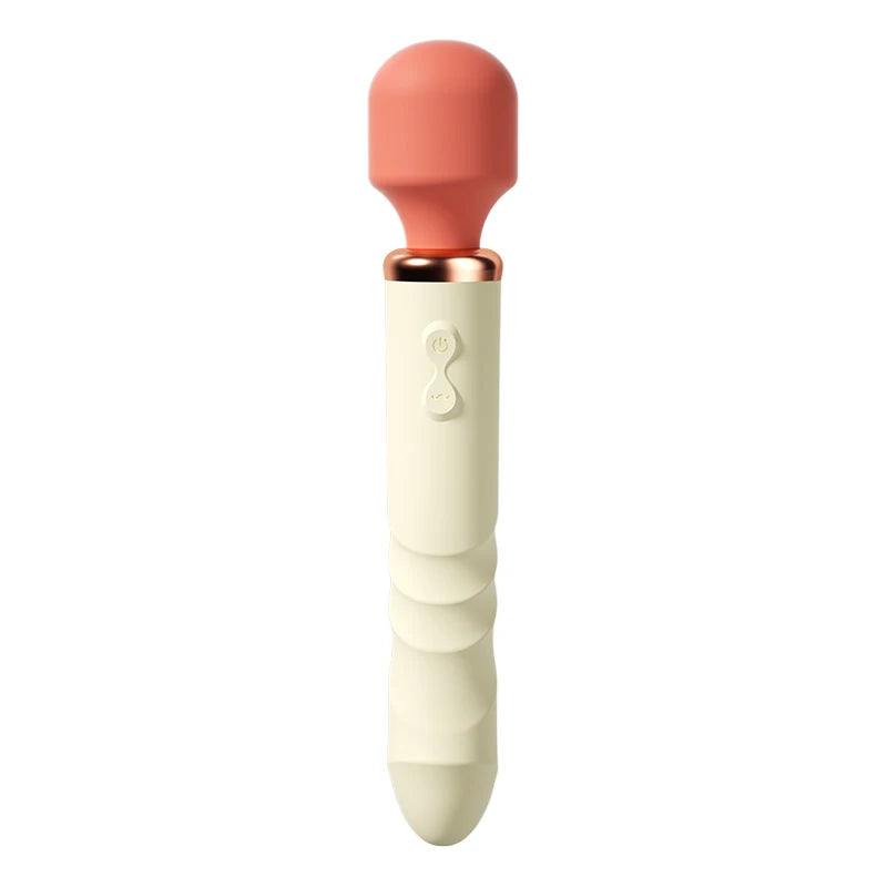 Amoura Vaginal & Anal Double-Ended Vibrator, Personal Massager, Dual Motor Vibrating, Women's, Liquid Silicone, Heating