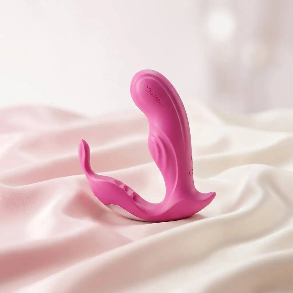 Amoura Clitoral & Vaginal Wearable Vibrator, Multi-Speed, Remote Control, Silicone, Heating, Waterproof – remote control vibrator