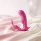 Amoura Clitoral & Vaginal Wearable Vibrator, Multi-Speed, Remote Control, Silicone, Heating, Waterproof – remote control vibrator
