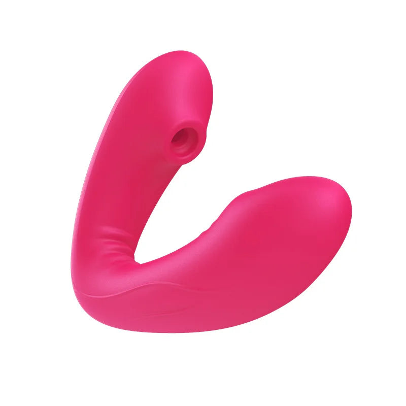 Amoura Clitoral & G-Spot Wearable Vibrator, Personal Massager, Vibrating & Suction, Women's, Remote Control, Medical-Grade Silicone, Waterproof – wearable butterfly vibrator