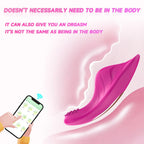 Amoura Clitoral Wearable Vibrator, Egg Massager, 9-Mode Vibrating, Women's, App-Controlled, Medical-Grade Silicone, IPX6 Waterproof – waterproof vibrator