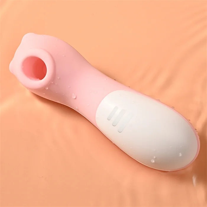 Amoura Clitoral & G-Spot Vibrator, Personal Massager, Sucking & Vibrating, Women's, Silicone, Waterproof – personal massager