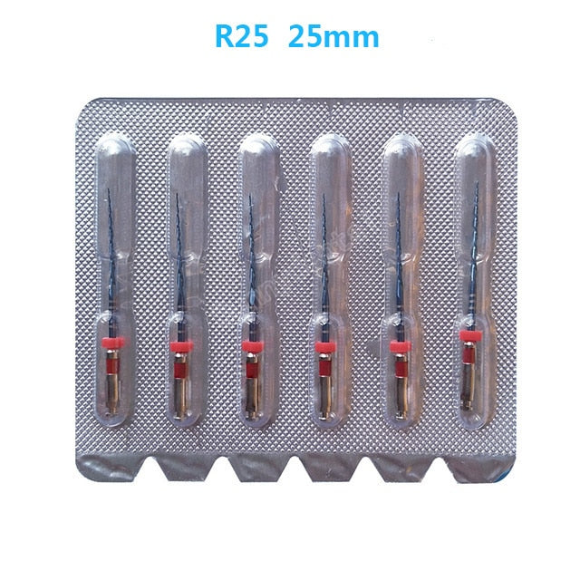 Dental Reciprocating Blue Heat Files R25 25mm Reciprocation Endo NITI File Dental Only One Files Dentistry Endodontic Instrument