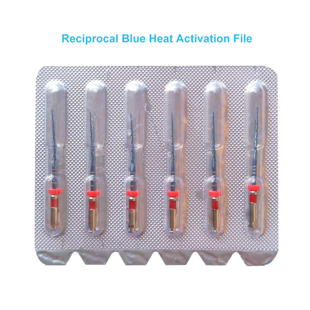Dental Reciprocating Blue Heat Files R25 25mm Reciprocation Endo NITI File Dental Only One Files Dentistry Endodontic Instrument